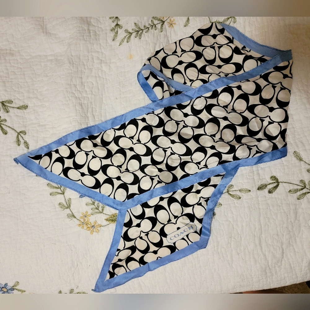 COACH Silk Scarf